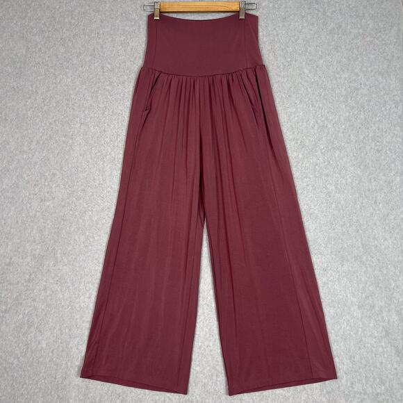 Athleta Tawny Rose Studio Wide Leg Pant Size Small - Picture 1 of 13
